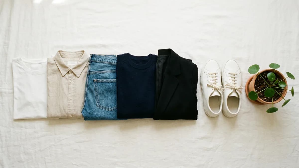 Slow fashion w praktyce — 5 zasad, capsule wardrobe i jak zacząć w 30 dni