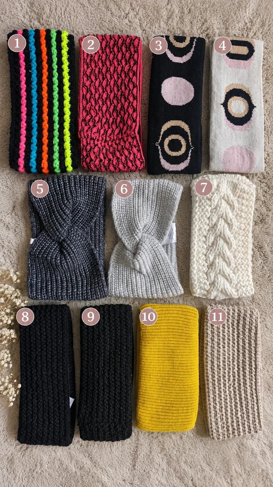 Opaski LOMAN damskie – 100% merino / polar – NOWE – duży wybór – zdjęcie 1